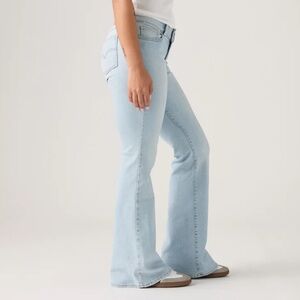 Levi's Low Rise Flare Jeans in Light Blue